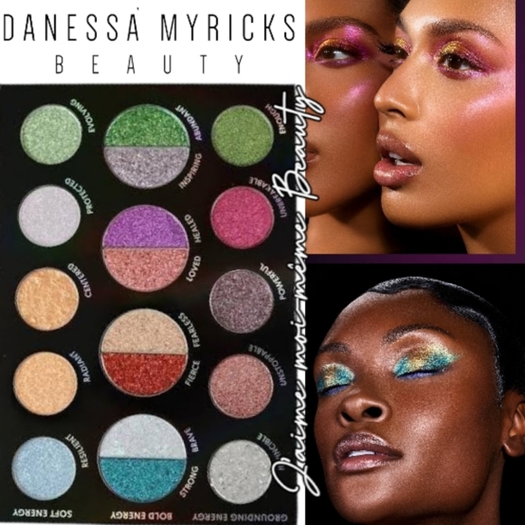 Danessa Myricks Multichrome Metallic Shimmer Lightwork Eyeshadow Palette